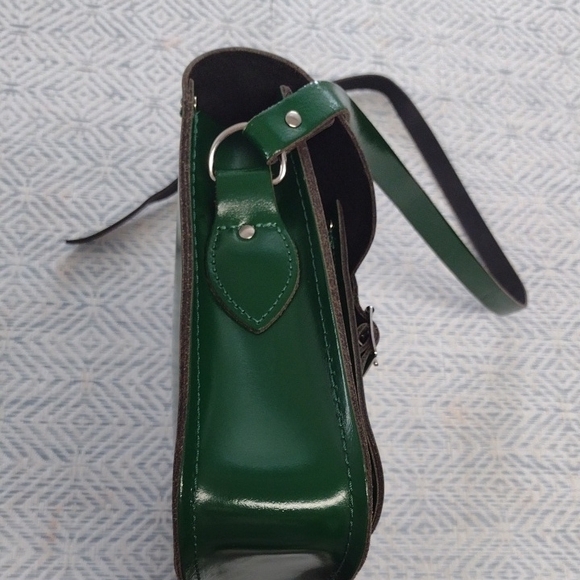 The Cambridge Satchel Company, Green Leather Satchel - Picture 5 of 16